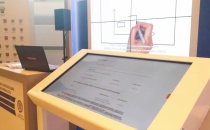 Интерактивный стол в Манеже , на мероприятии посвященному совместному заседанию коллегий ФНС и ФТС