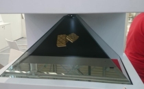 Компания Гефест Проекция предоставила голографическую пирамиду компании Anton Olert